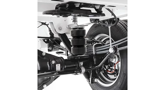 Kisteherautók rugózás erősítése MAXI-LOAD® szintező segédrugószettel  az alábbi típusokhoz azonnal, raktárról, megvárható beszereléssel