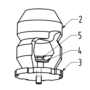 Kép 5/6 - Szintező segédrugó szett laprugóhoz (légrugó alternatíva) - Nissan Navara, Toyota Hilux